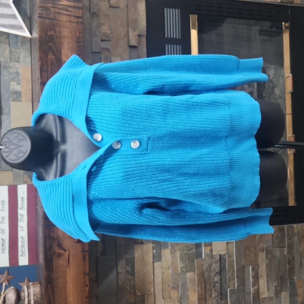 NWT LOFT Ribbed Collared Sweater - Picture 2 of 8